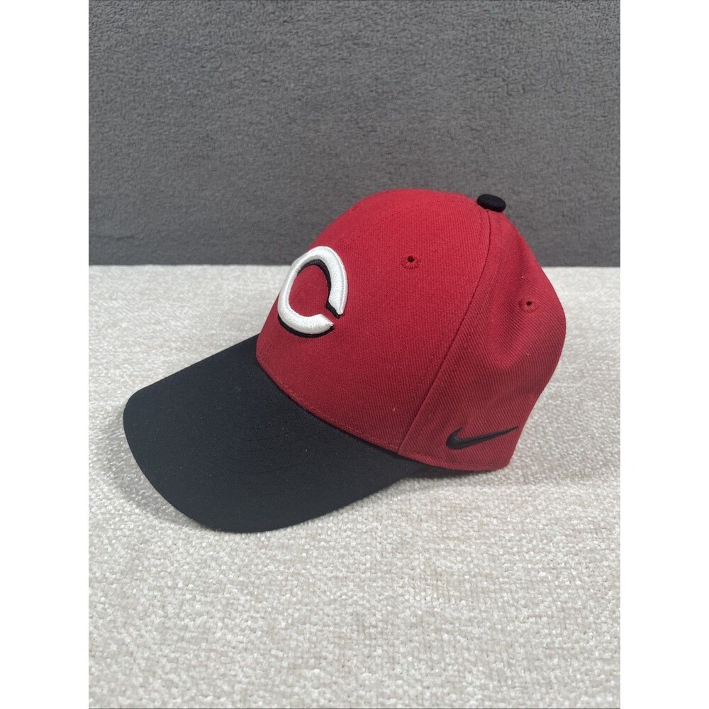Cincinnati Reds Hat OSFA Red Nike Legacy91 Dri Fit Adjustable - Picture 2 of 7